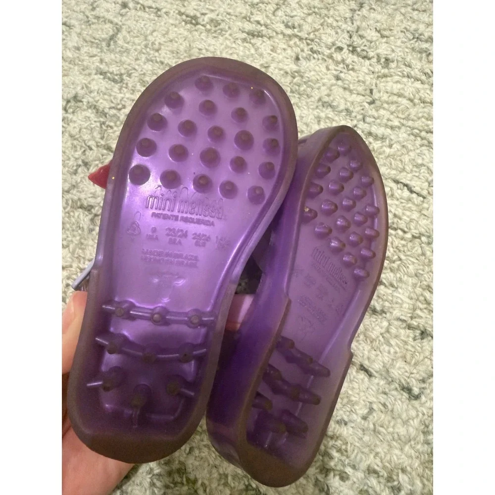 Mini Melissa purple shooting star size 9